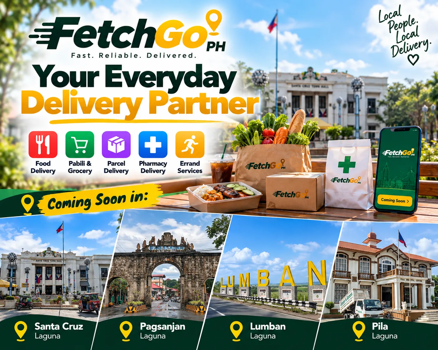 Meet FetchGo PH: Your Everyday Delivery Partner in Laguna