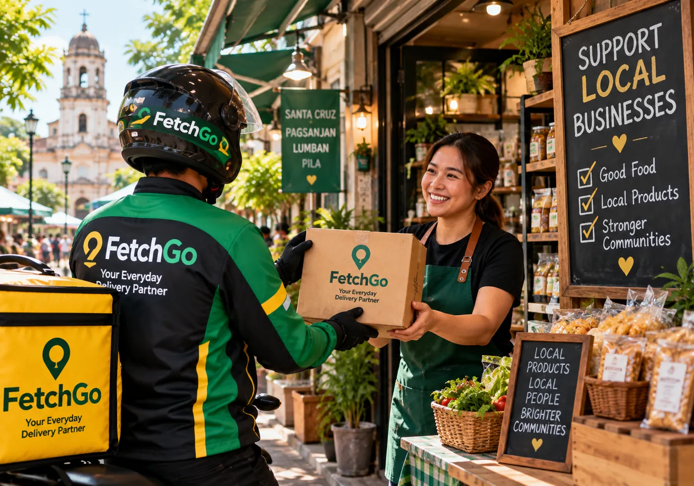 FetchGo PH helping support local merchants and small businesses in Laguna