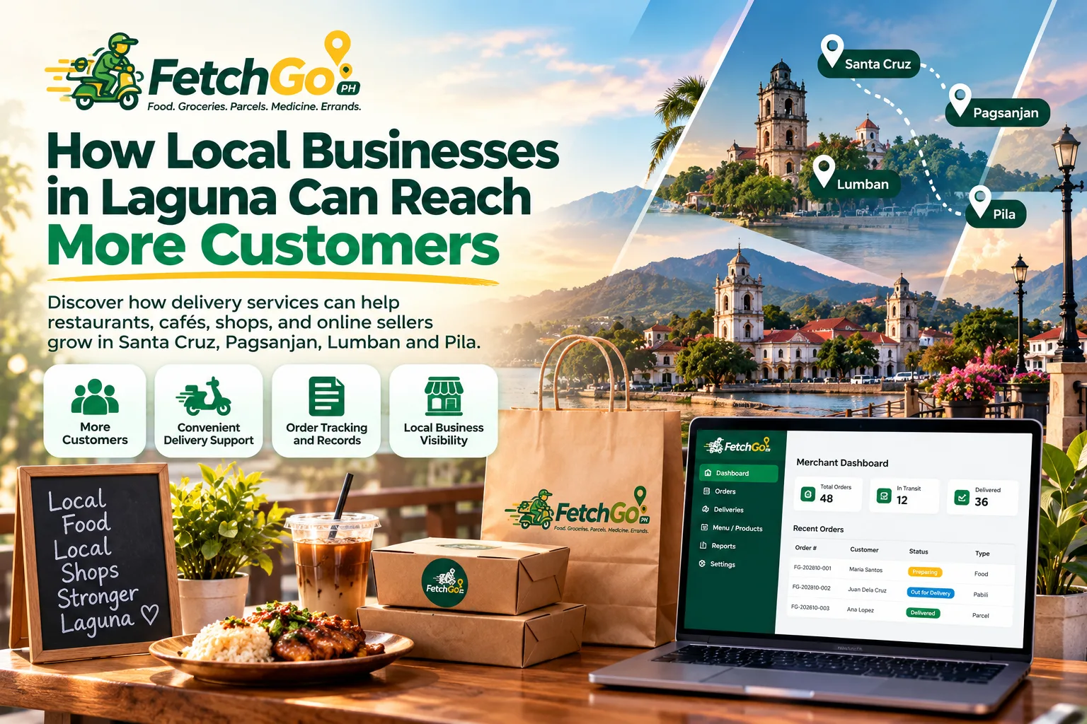 How Local Businesses in Laguna Can Reach More Customers with Delivery Services